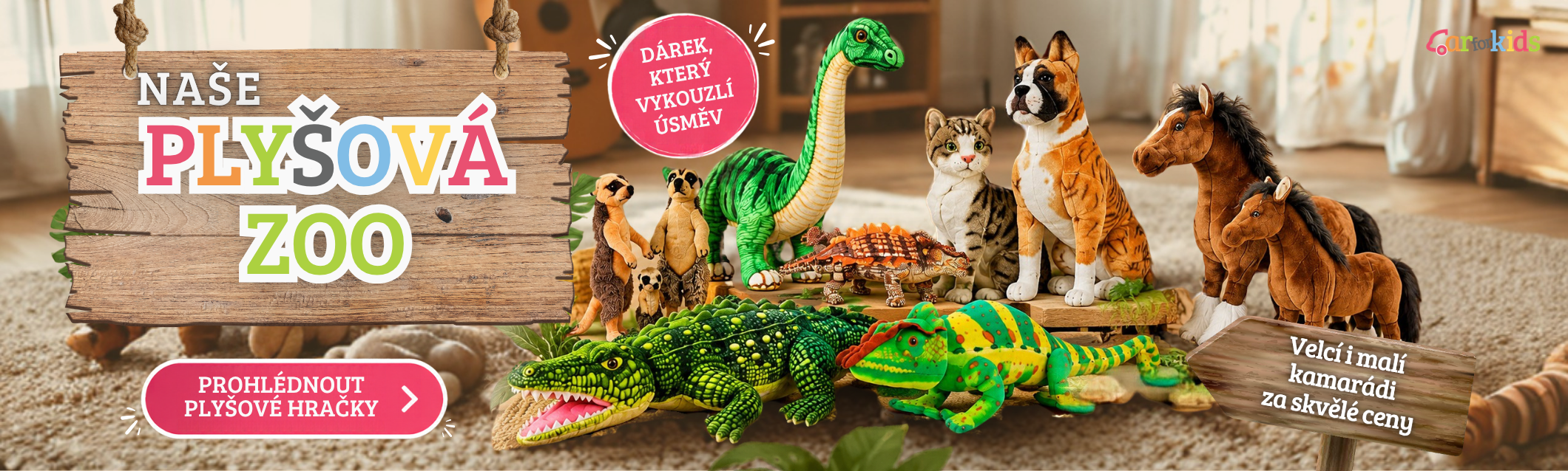 Výprodej plyšových hraček